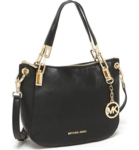 michael kors soft leather handbags|michael kors shoulder tote bag.